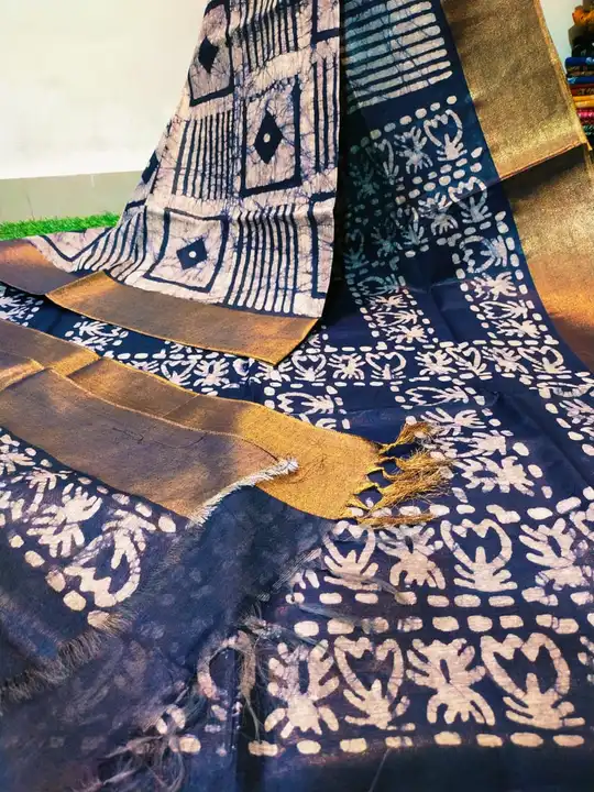 Kota stepal batik print saree uploaded by Hozaifa Handloom on 5/27/2023