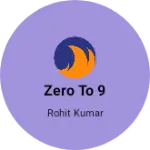Business logo of Zero to 9