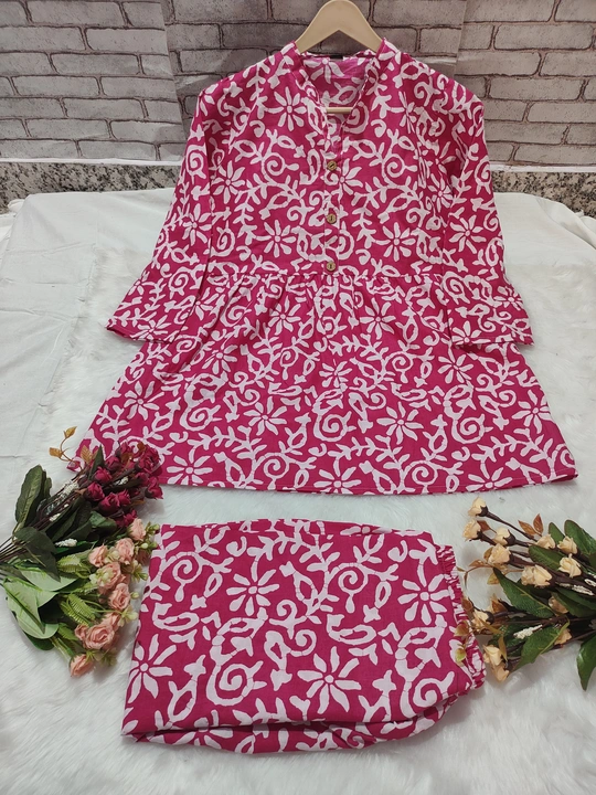 Pure cotton Cord Sets  uploaded by Shree Shyam Fashion on 5/28/2023