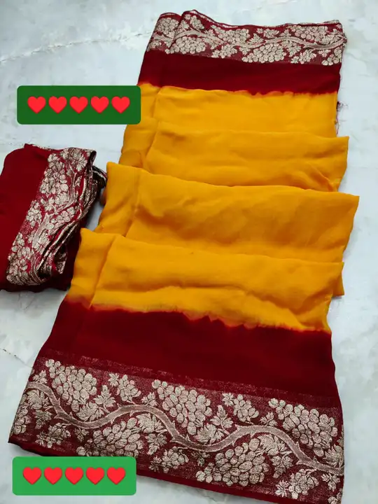 💖💖new Launching💖💖🥰🥰🥰🥰🥰🥰😍



🥰🥰big sele pure Georgette jaipuri die with beautiful rose  uploaded by Gotapatti manufacturer on 5/28/2023
