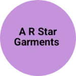 Business logo of A R Star garments