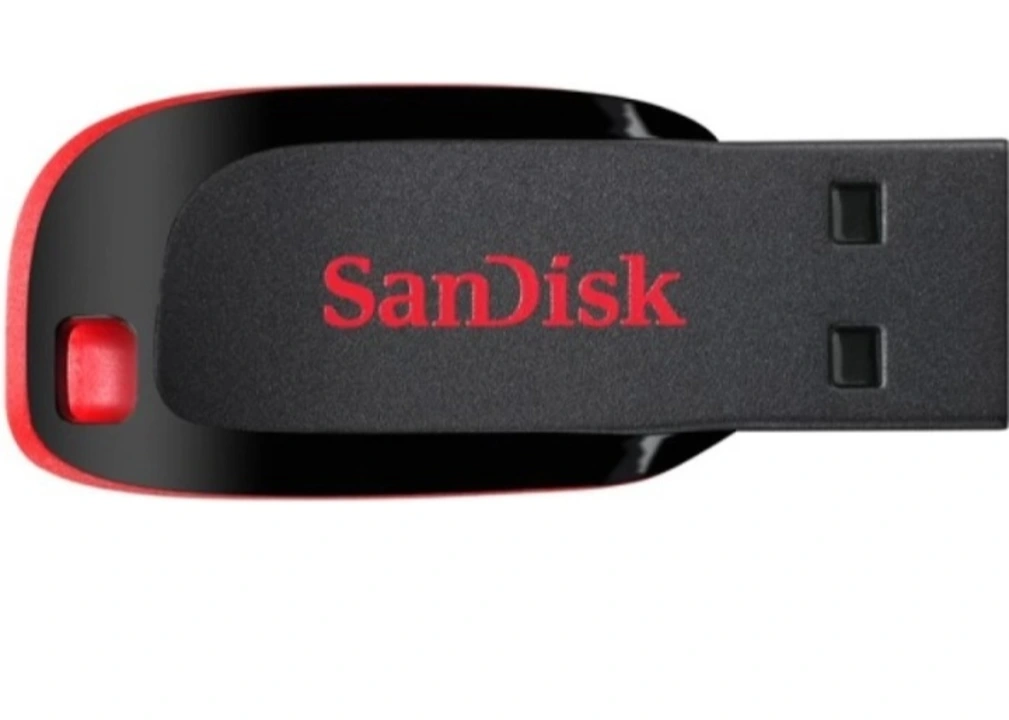 Sandisk cruzer blade pendrive 64GB uploaded by Pooja enterprises on 5/28/2023