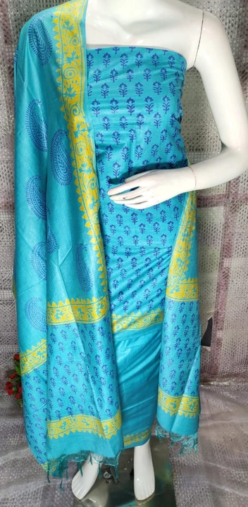 KATAN SALAB SILK SUIT uploaded by S.N.COLLECTIONS  on 5/28/2023