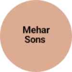 Business logo of MEHAR SONS