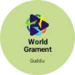 Business logo of World grament