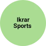Business logo of Ikrar sports
