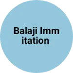 Business logo of Balaji immitation