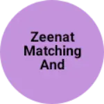 Business logo of Zeenat matching and redimade center
