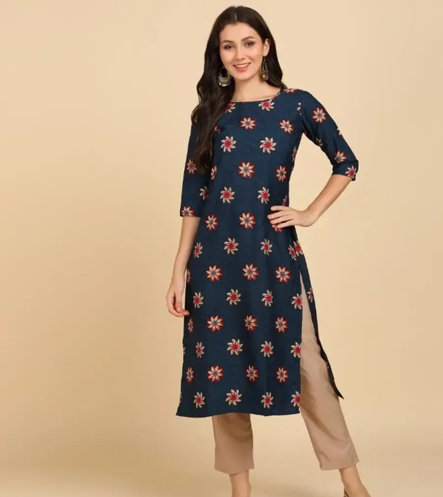 Kurti pant set for women uploaded by MN Creation on 5/28/2023
