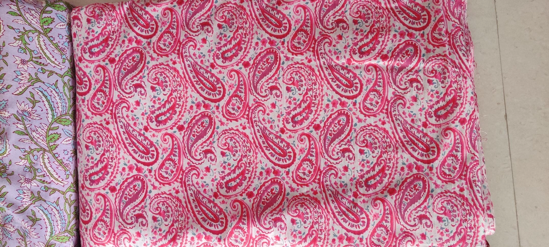 Cotton printed fabric  uploaded by FabricKart on 5/28/2023