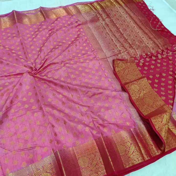 Fancy raw silk banarasi saree  uploaded by Krishna fashion on 5/28/2023