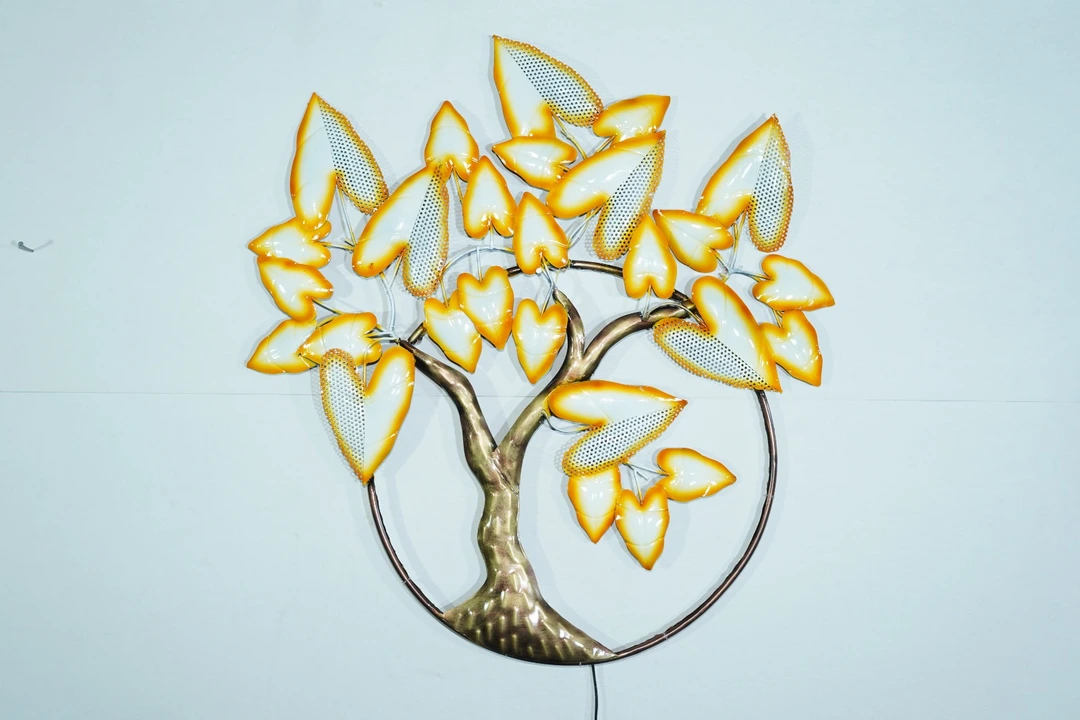 Iron wall hanging Tree  with led  uploaded by Jodhpur art and craft on 5/30/2024