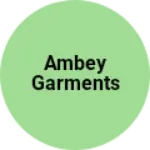 Business logo of ambey garments