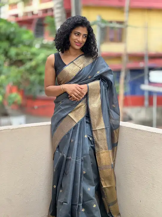 Bhagalpuri silk saree  uploaded by WeaveMe India on 5/28/2023