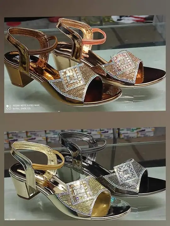 Fancy heels sandals  uploaded by Kavya foot wear on 5/28/2023