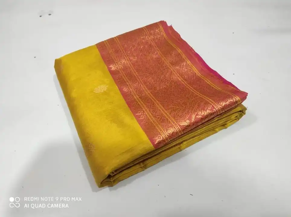 Chanderi handloom sarees uploaded by business on 5/28/2023
