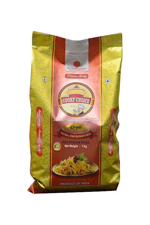 Cooky choice royal basmati rice 1kg packet uploaded by business on 7/14/2020