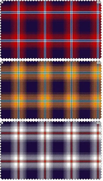 Cp twill check shirting fabric uploaded by Shrinivas traders on 5/28/2023