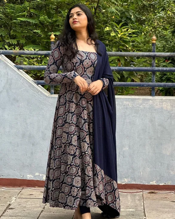  Maxy gown with dupatta uploaded by Laltika on 5/28/2023