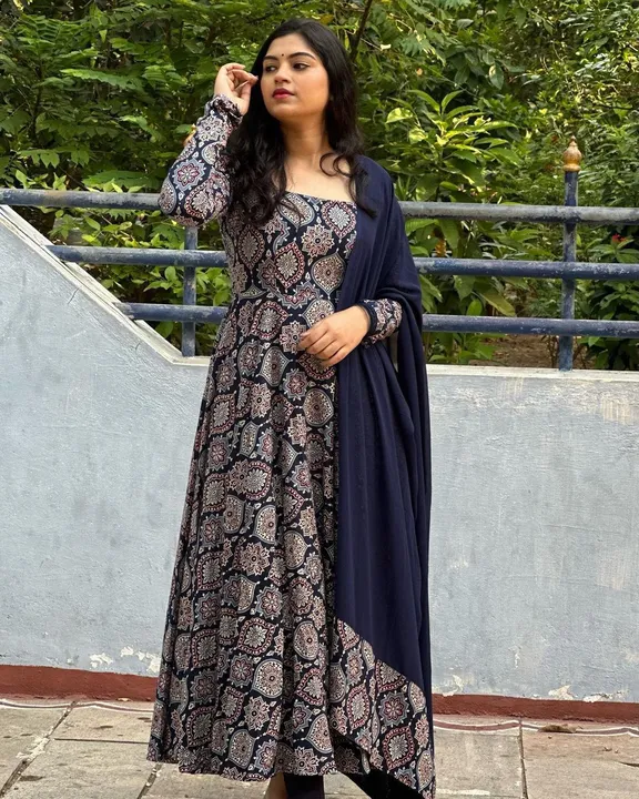  Maxy gown with dupatta uploaded by Laltika on 5/28/2023