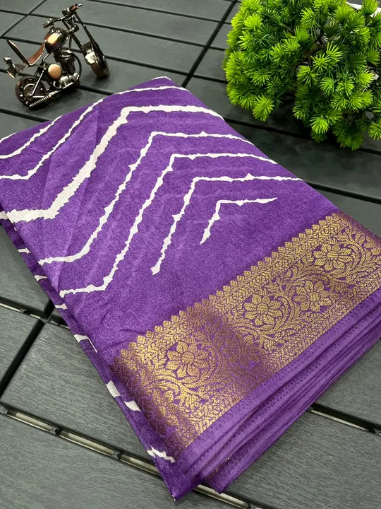 SOFT TUSSHAR SILK SLUB SAREE uploaded by Vedi Tex on 5/28/2023