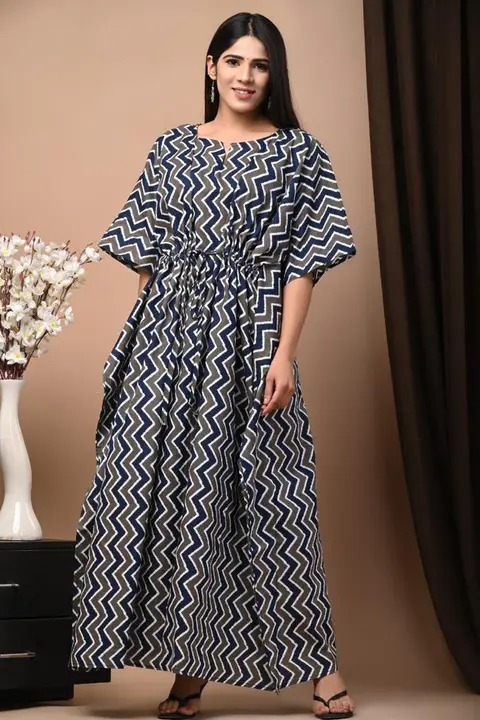 🍁🍁Summer Collection Of Long kaftan 👘Dress 🌿
Quality and Colour that never goes out of style🌿
Be uploaded by Saiba hand block on 5/28/2023