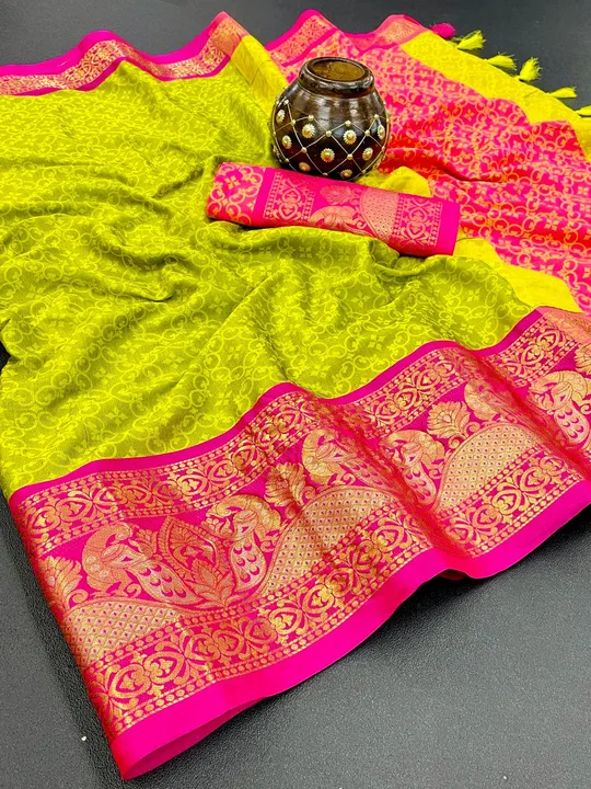 Cotton silk saree uploaded by SAURYA LIFE STYLE on 5/28/2023