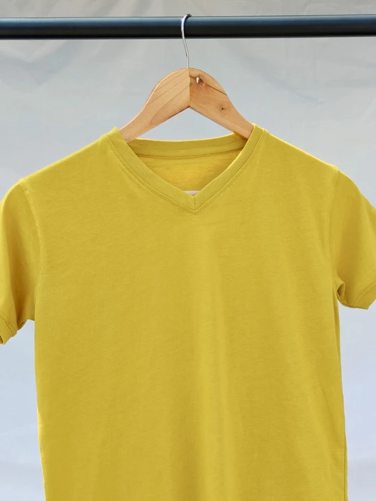 Round neck(yellow) uploaded by G.S Garments on 5/28/2023