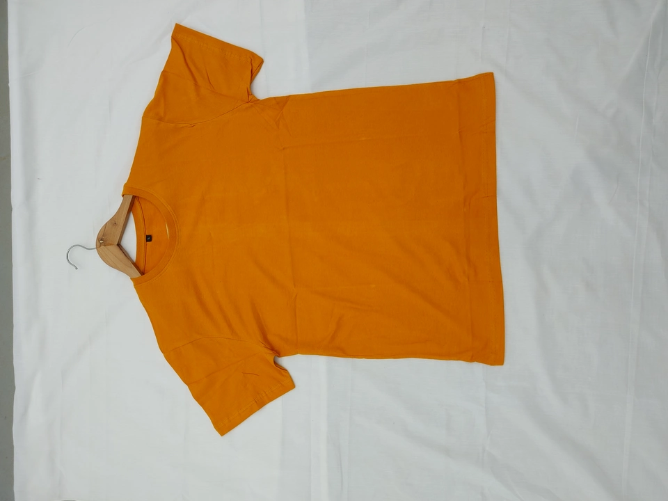 Round neck cotton tshirt uploaded by G.S Garments on 5/28/2023