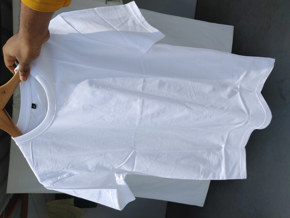White cotton tshirt uploaded by business on 5/28/2023