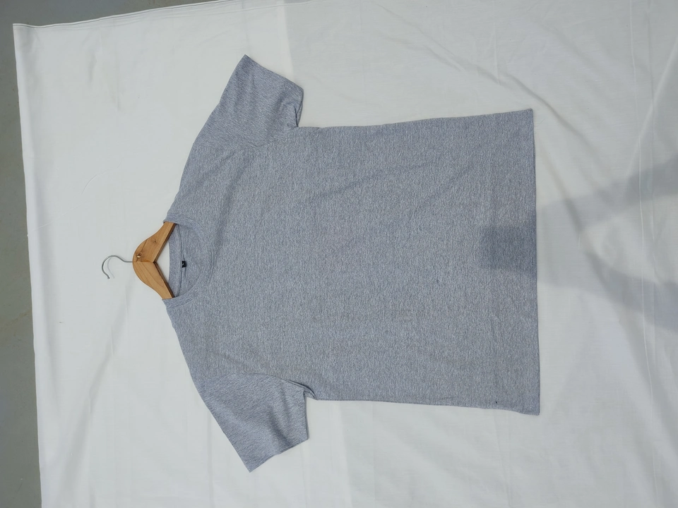Melange cotton tshirt uploaded by G.S Garments on 5/28/2023