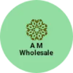 Business logo of M A  Wholesale