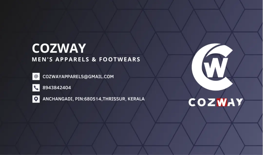 Visiting card store images of Cozway