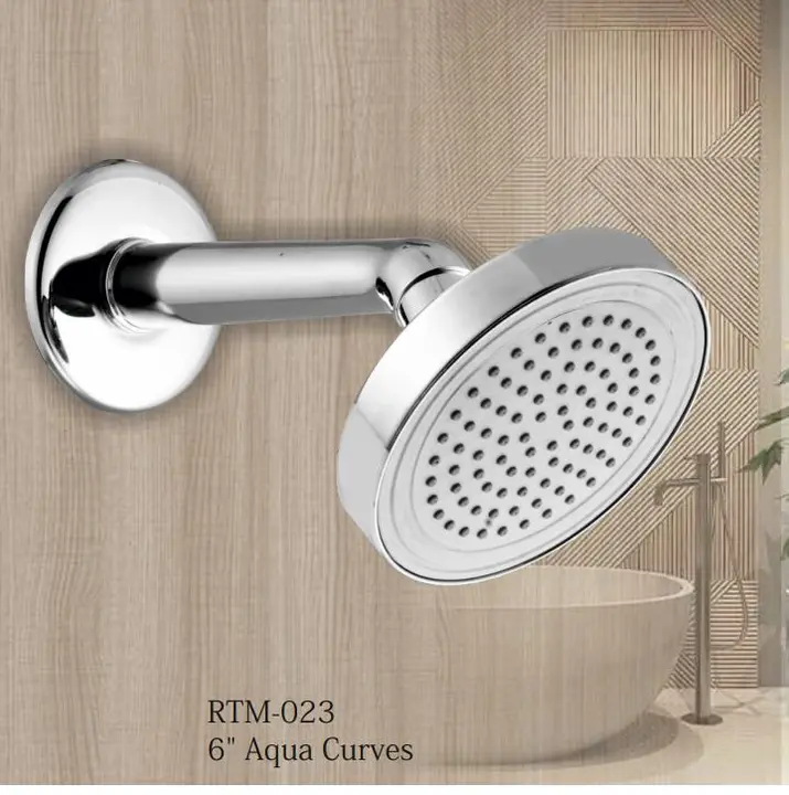 6 inch Aqua Curves Full ABS Body shower with 9 inch SS Arm.  uploaded by SUNITAENTERPRISES on 5/28/2023