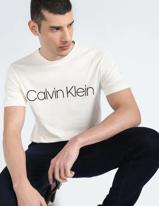 Calvin Klein half sleeves t shirt  uploaded by Sanjeev knitwears on 5/28/2023