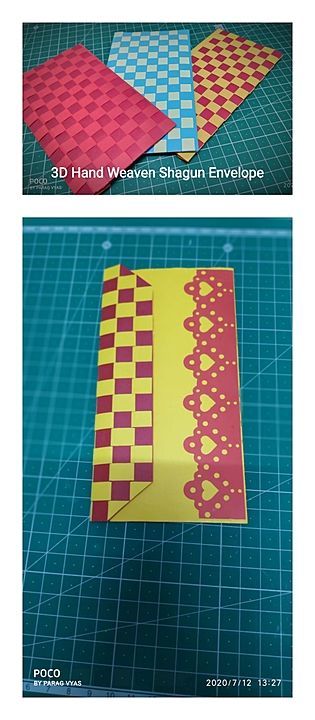 3D Hand Weaven Shagun Envelopes uploaded by Ashapura Crafts on 7/14/2020