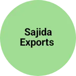 Business logo of Sajida Exports. .sajidaexports.in