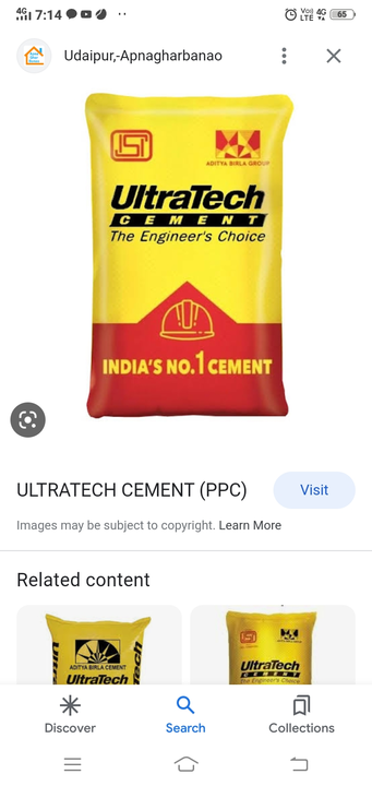 Ultratech opc cement  uploaded by Aratee enterprise on 5/30/2024