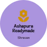 Business logo of Ashapura readymade