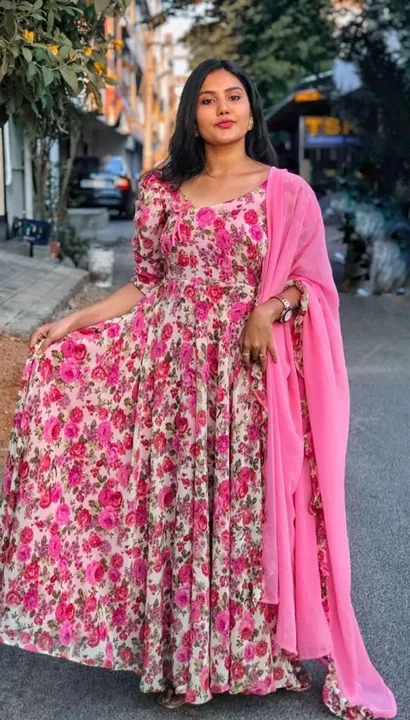 Maxy gown with Nazneen Dupatta uploaded by Laltika on 5/28/2023