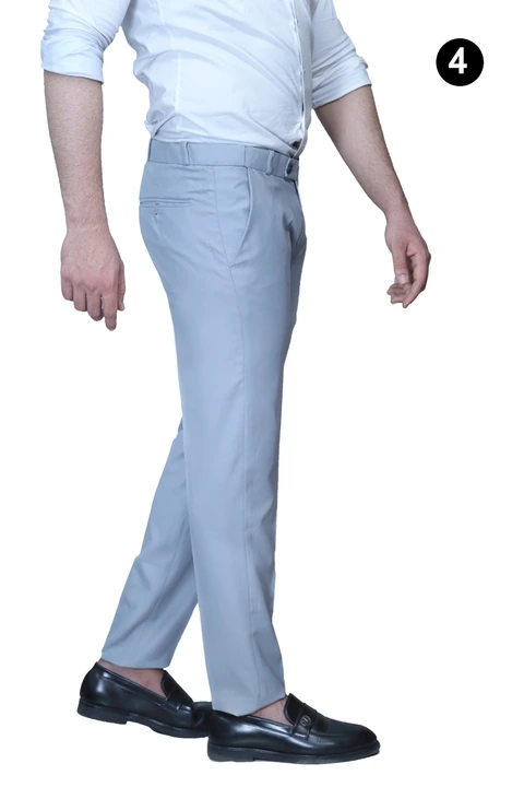 Mens Adjustable belt formal Trouser  uploaded by Hare Krishna Textile on 5/28/2023