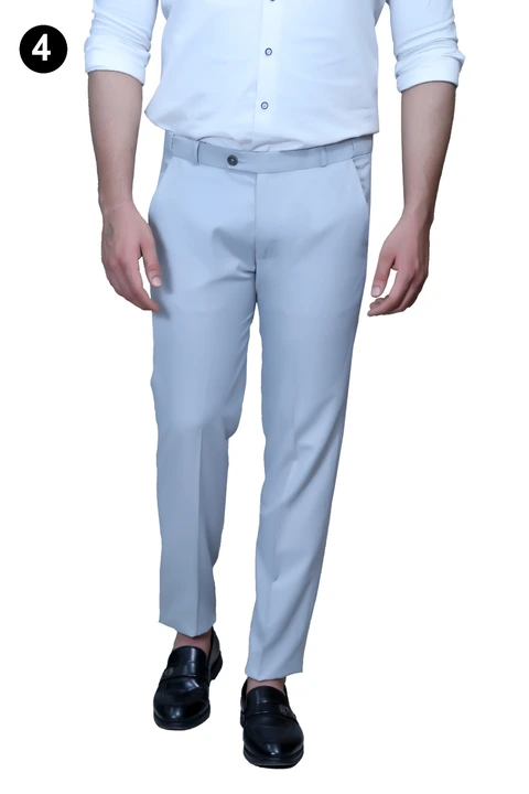 Mens Adjustable belt formal Trouser  uploaded by Hare Krishna Textile on 5/28/2023