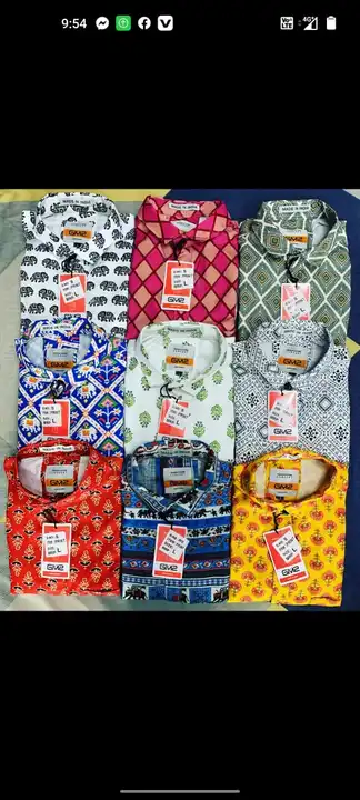 Men's cotton tshirt and shirt ( only wholesale ) uploaded by Diya Textile on 5/28/2023