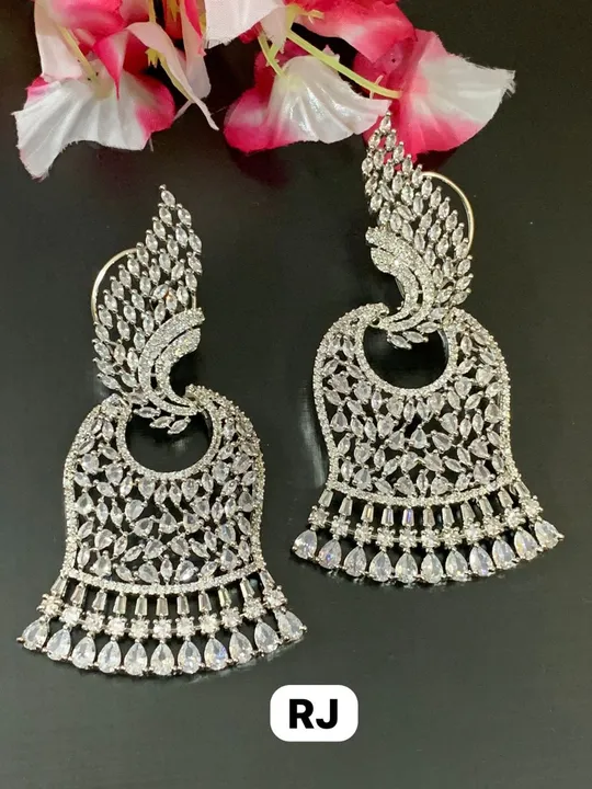 Diamond replica Earrings uploaded by ABHA on 5/28/2023