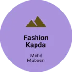 Business logo of Fashion kapda