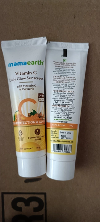 MAMAEARTH VITAMIN C SUNSCREEN SPF 50 uploaded by MK TRADERS on 5/29/2023