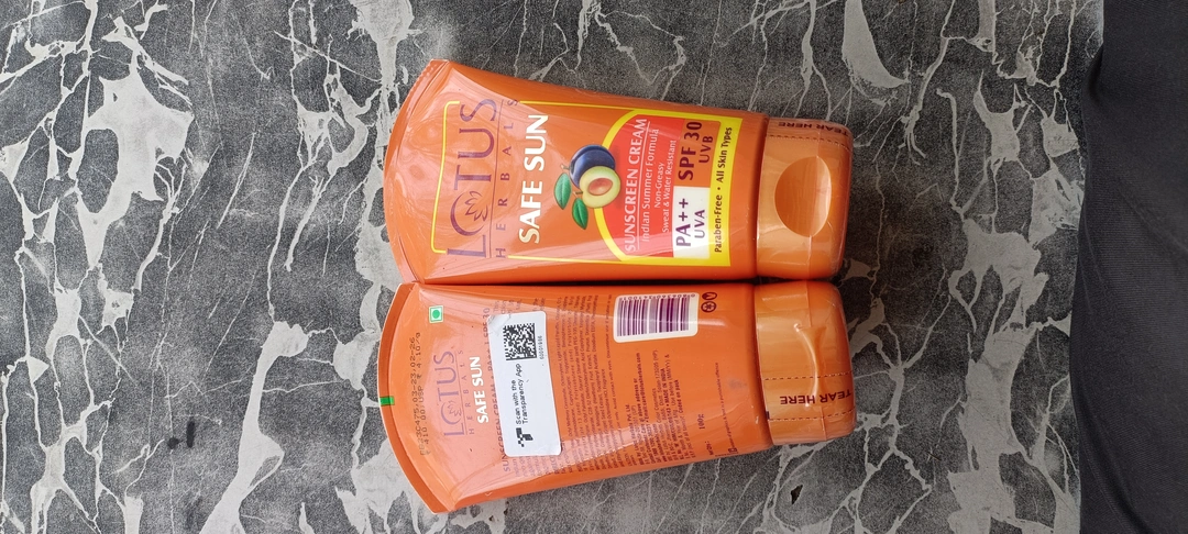 LOTUS SPF 30 SUNSCREEN 100ML - MRP410 uploaded by MK TRADERS on 5/29/2023