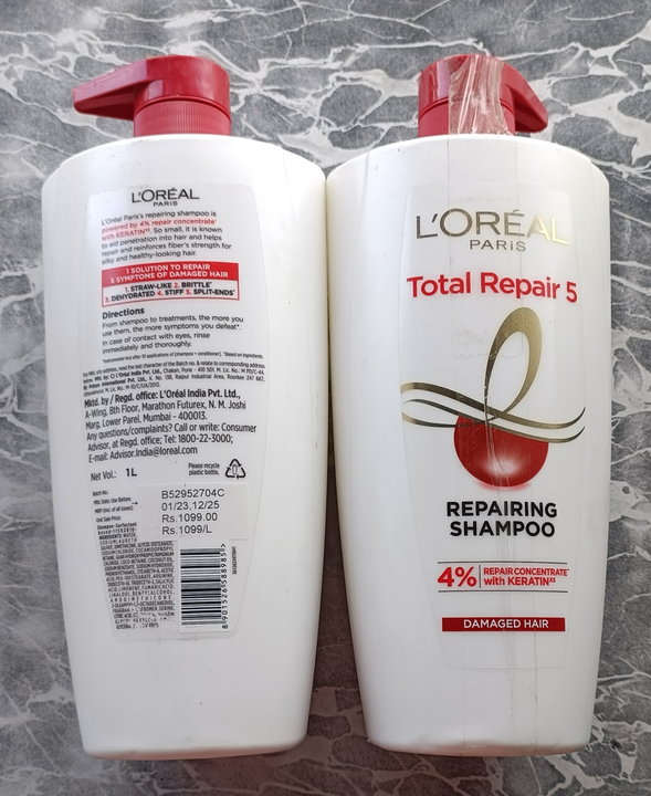 LOREAL SHAMPOO 1 LTR - MRP 1099  uploaded by MK TRADERS on 5/29/2023