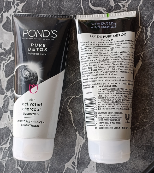 PONDS CHARCOAL FACE WASH 200G MRP 425  uploaded by MK TRADERS on 5/29/2023