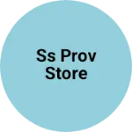 Business logo of Ss prov store